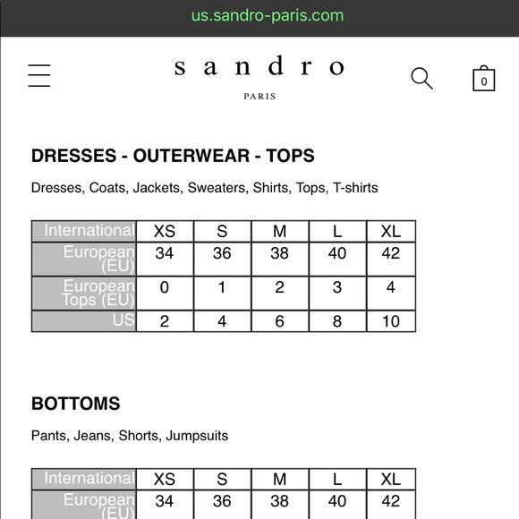 Sandro grey and white jean jacket - Picture 6 of 6